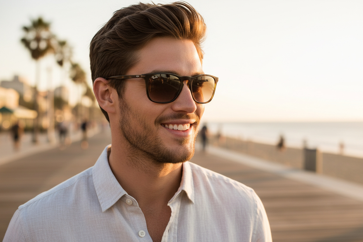 Vorderansicht Ray-Ban CHRIS (RB4187 - 856/13)