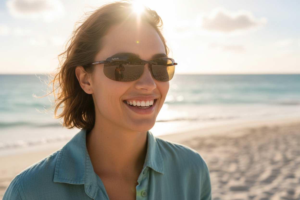 Vorderansicht Maui Jim Banyans (H412-10)