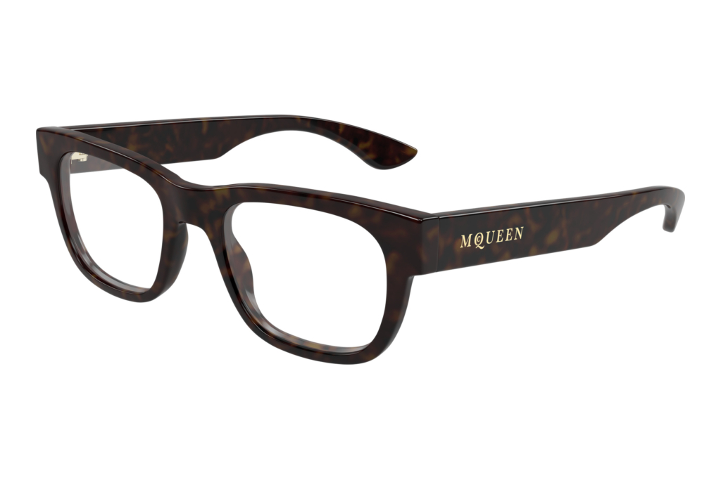 Alexander McQueen AM0531O 002 HAVANA Alexander McQueen AM0531O 002 HAVANA