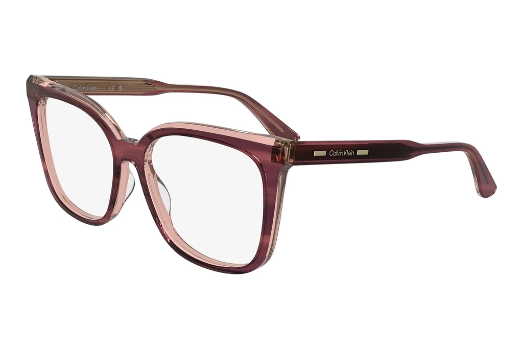 Calvin Klein CK25511 605 RED STRIPED BURGUNDY Calvin Klein CK25511 605 RED STRIPED BURGUNDY