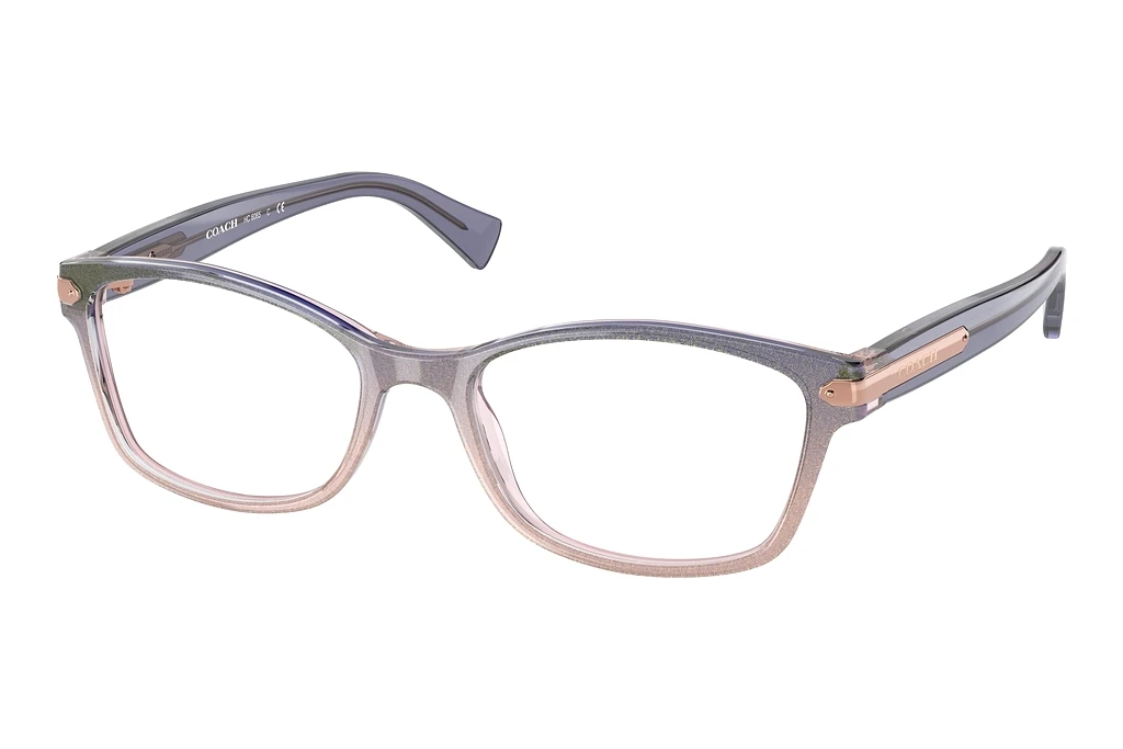 Coach HC6065 5554 Shimmer Violet Peach Gradient Coach HC6065 5554 Shimmer Violet Peach Gradient