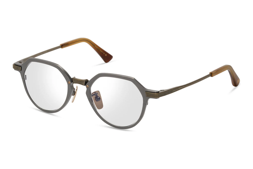 DITA DTX-186 02A ANTIQUE SILVER - ANTIQUE YELLOW GOLD DITA DTX-186 02A ANTIQUE SILVER - ANTIQUE YELLOW GOLD