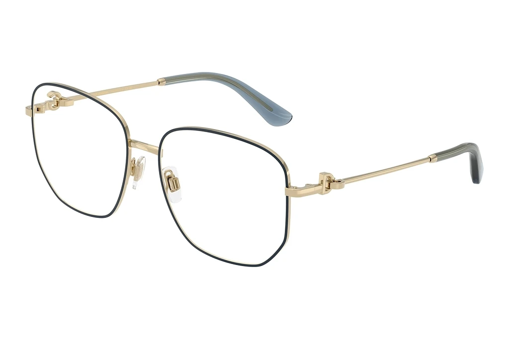 Dolce & Gabbana   DG1356 488 Pale Gold/Blue Dolce & Gabbana   DG1356 488 Pale Gold/Blue