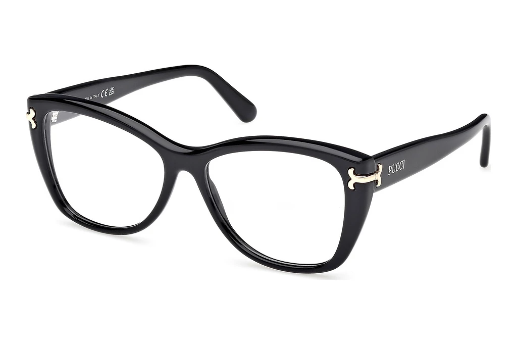 Emilio Pucci EP5257 001 Glänzend Schwarz Emilio Pucci EP5257 001 Glänzend Schwarz