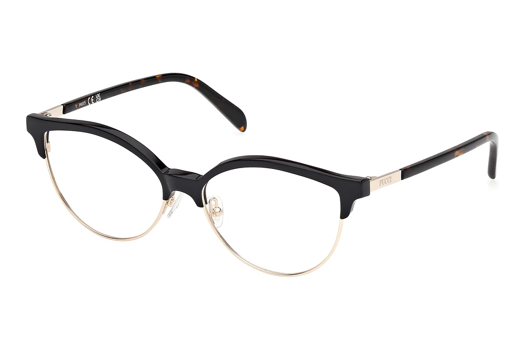 Emilio Pucci EP5259 001 Glänzend Schwarz Emilio Pucci EP5259 001 Glänzend Schwarz