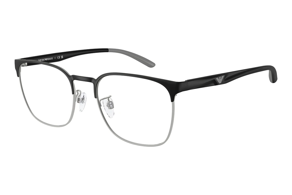 Emporio Armani   EA1135D 3051 Matte Black/Matte Silver Emporio Armani   EA1135D 3051 Matte Black/Matte Silver