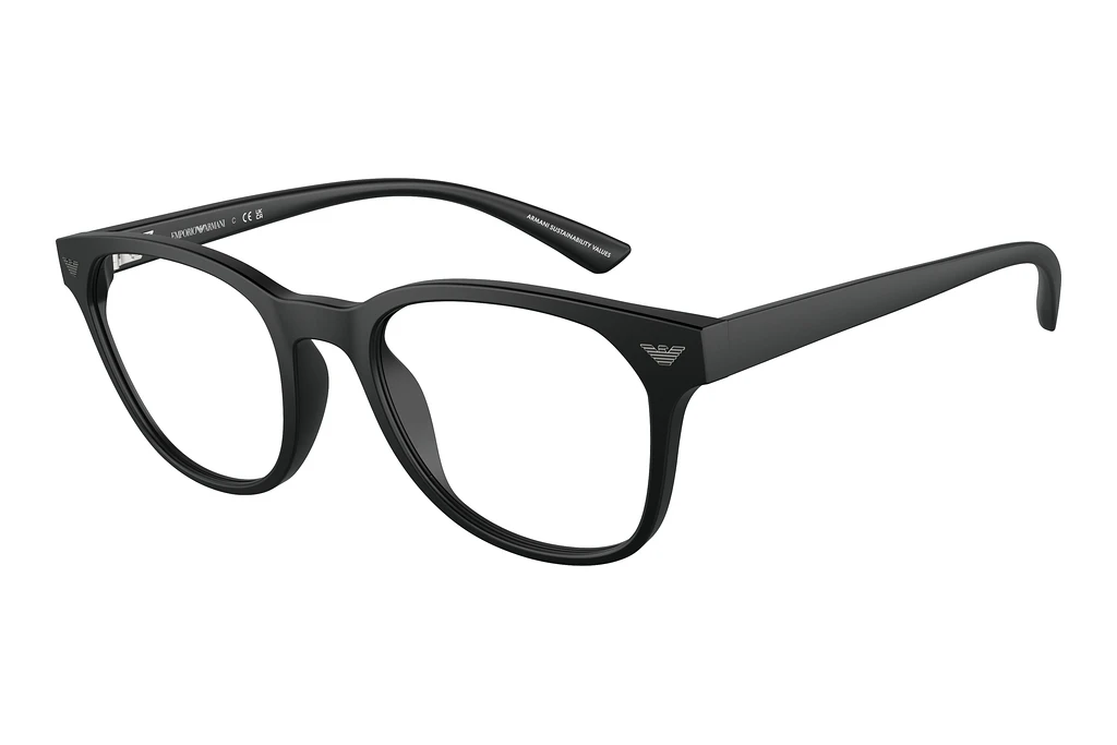 Emporio Armani   EA3240U 5001 Matte Black Emporio Armani   EA3240U 5001 Matte Black