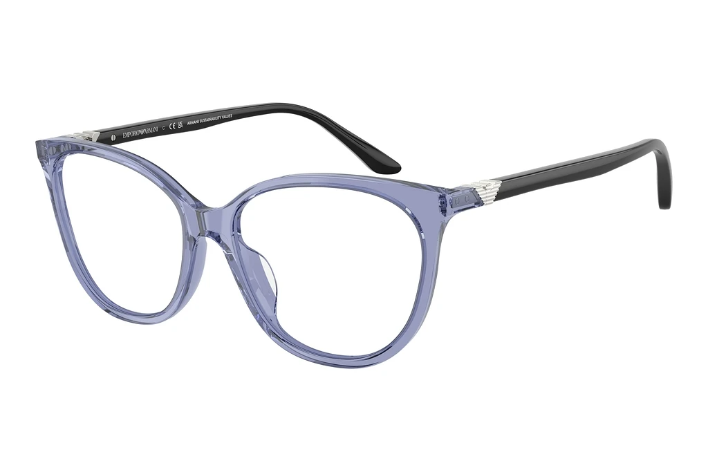 Emporio Armani EA3249U 6200 Shiny Transparent Blue Emporio Armani EA3249U 6200 Shiny Transparent Blue