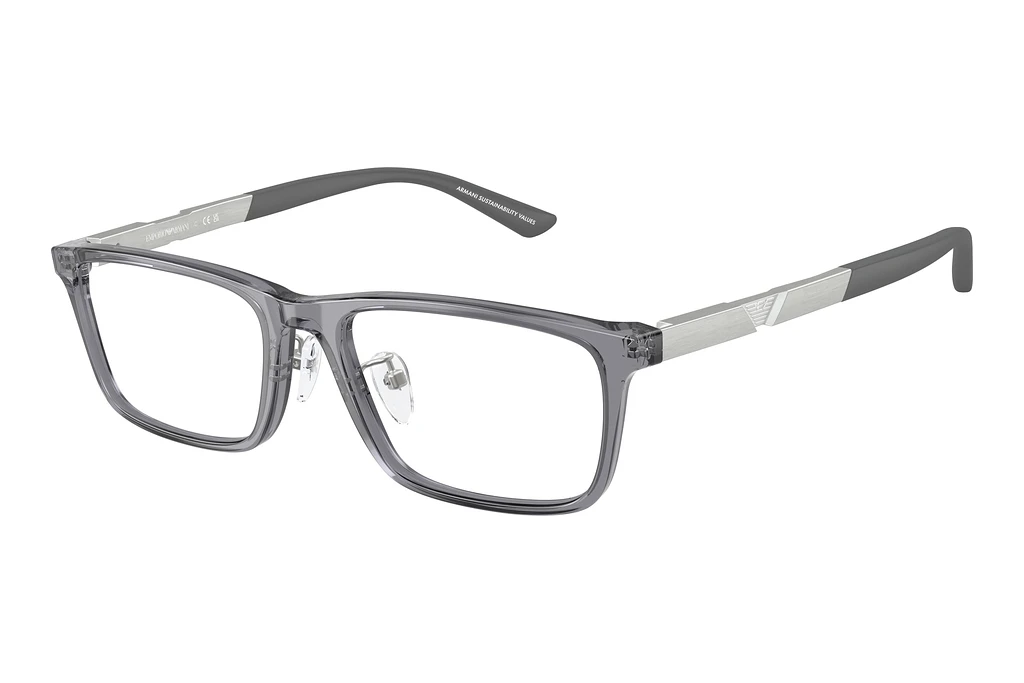 Emporio Armani   EA3251D 6206 Shiny Transparent Grey Emporio Armani   EA3251D 6206 Shiny Transparent Grey