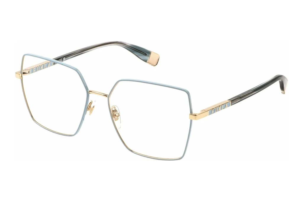 Furla   VFU875 0309 SHINY ROSE GOLD WITH BLUE PARTS Furla   VFU875 0309 SHINY ROSE GOLD WITH BLUE PARTS