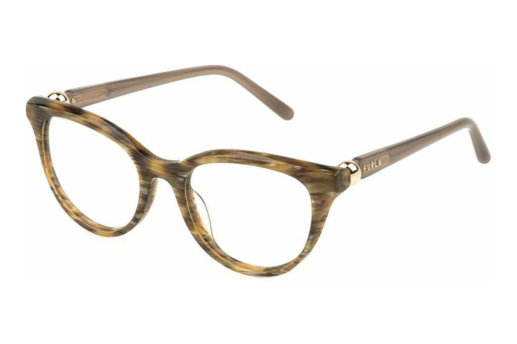 Furla VFU877 01EV STRIPED LIGHT BROWN Furla VFU877 01EV STRIPED LIGHT BROWN