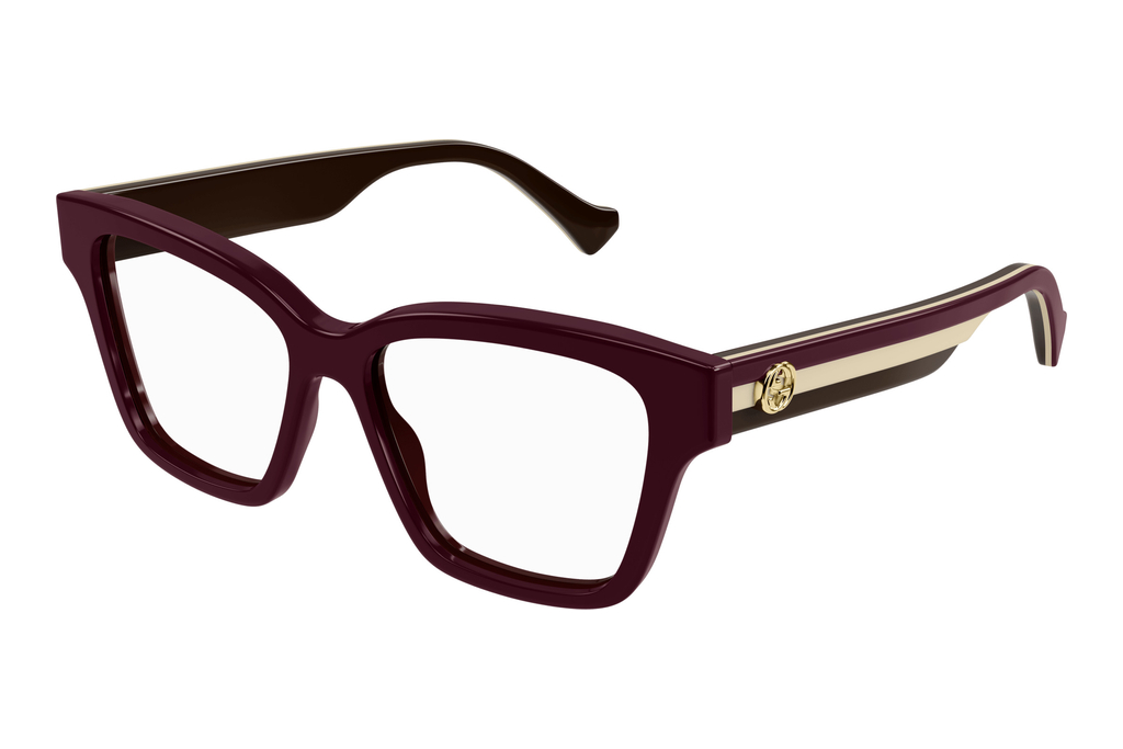 Gucci   GG1302O 005 BURGUNDY Gucci   GG1302O 005 BURGUNDY