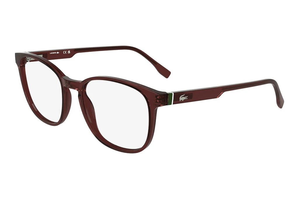 Lacoste L2975 601 RED TRANSPARENT BURGUNDY Lacoste L2975 601 RED TRANSPARENT BURGUNDY