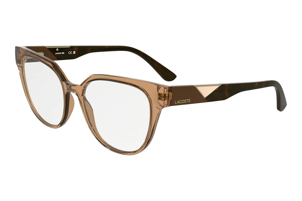 Lacoste   L2982 204 BROWN TRANSPARENT BRICK Lacoste   L2982 204 BROWN TRANSPARENT BRICK