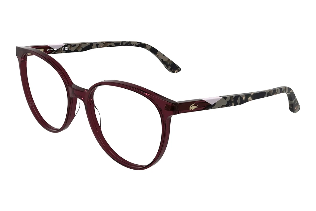 Lacoste L2987 503 PURPLE TRANSPARENT WINE Lacoste L2987 503 PURPLE TRANSPARENT WINE