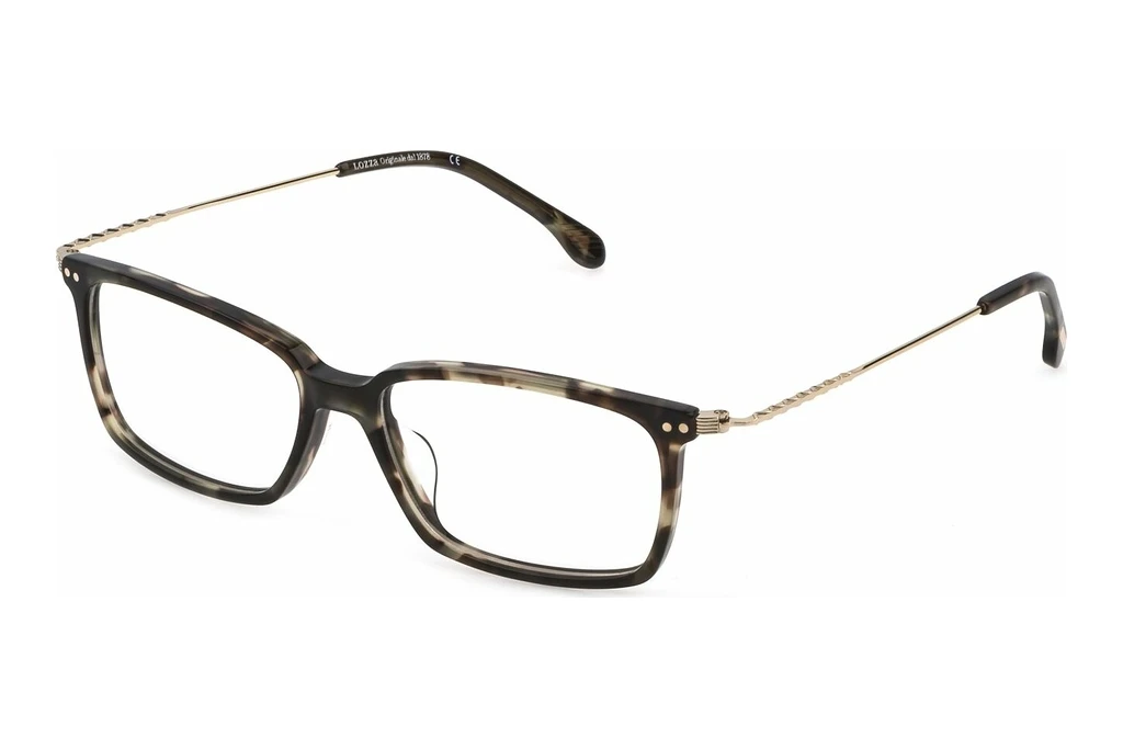 Lozza VL4266 092I SHINY GREEN HAVANA Lozza VL4266 092I SHINY GREEN HAVANA