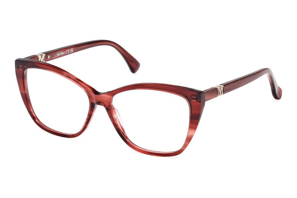 Max Mara MM5036 068 Bordeaux/Gestreift Max Mara MM5036 068 Bordeaux/Gestreift