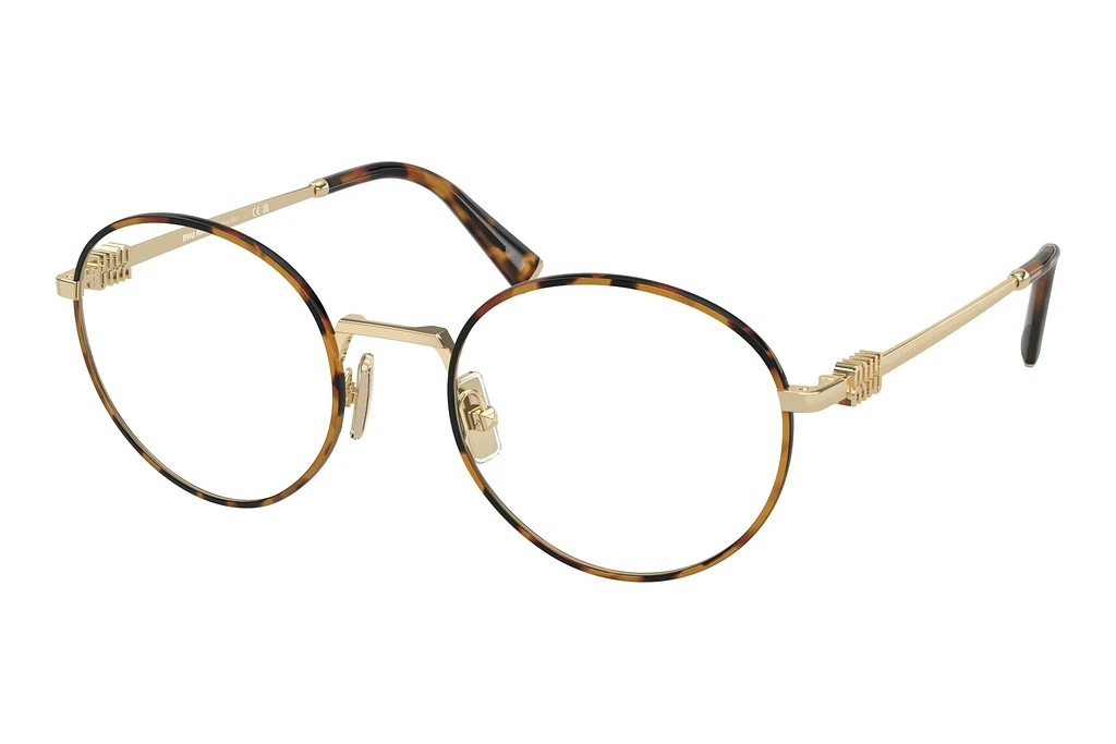 Miu Miu   MU 52XV 15U1O1 Havana/Pale Gold Miu Miu   MU 52XV 15U1O1 Havana/Pale Gold