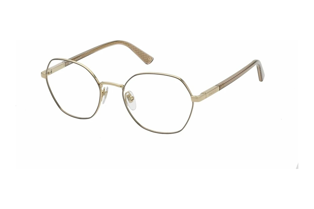 Nina Ricci   VNR334 0A60 SHINY ROSE GOLD W/BROWN PARTS Nina Ricci   VNR334 0A60 SHINY ROSE GOLD W/BROWN PARTS