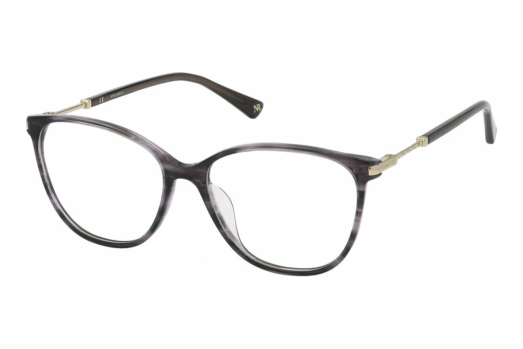 Nina Ricci   VNR335 06XD SHINY STRIPED VIOLET Nina Ricci   VNR335 06XD SHINY STRIPED VIOLET