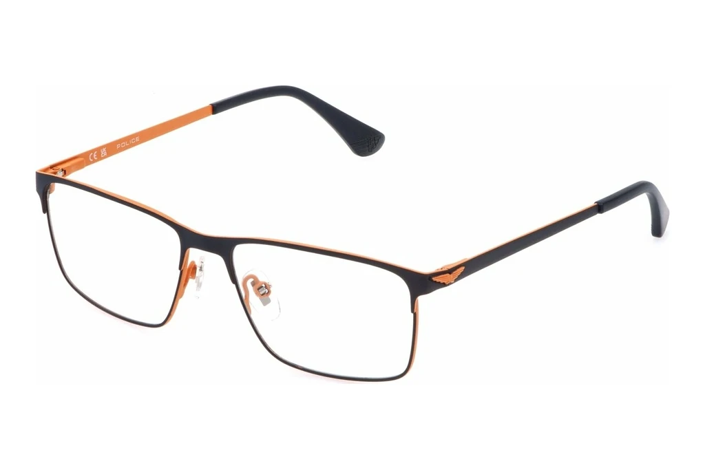 Police VPLD06 0I24 MATT ORANGE W/COLOURED PARTS Police VPLD06 0I24 MATT ORANGE W/COLOURED PARTS