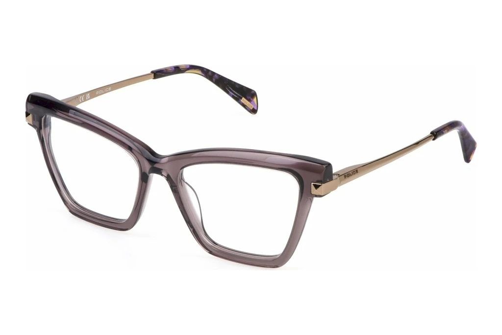 Police VPLP50 0830 SHINY TRANSP.MAUVE Police VPLP50 0830 SHINY TRANSP.MAUVE