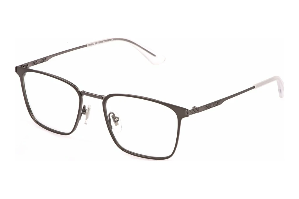 Police VPLQ70 0584 SHINY GUN W/SANDBLASTED AND/OR MATT PART Police VPLQ70 0584 SHINY GUN W/SANDBLASTED AND/OR MATT PART