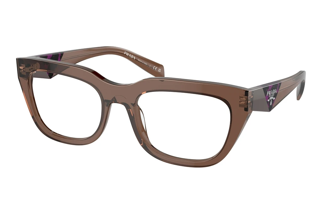 Prada   PR A06V 17O1O1 Transparent Brown Prada   PR A06V 17O1O1 Transparent Brown