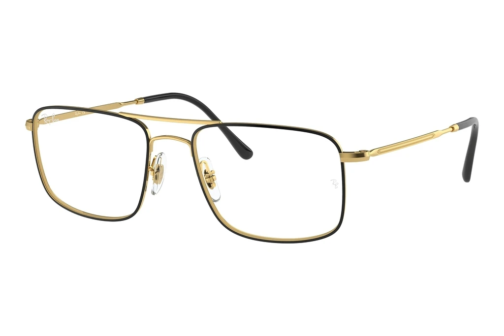 Ray-Ban   RX6434 2946 Black On Gold Ray-Ban   RX6434 2946 Black On Gold