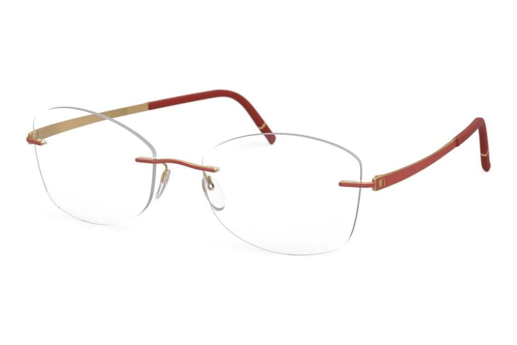 Silhouette 5529-HD 3020 Gold / Siena Red Silhouette 5529-HD 3020 Gold / Siena Red