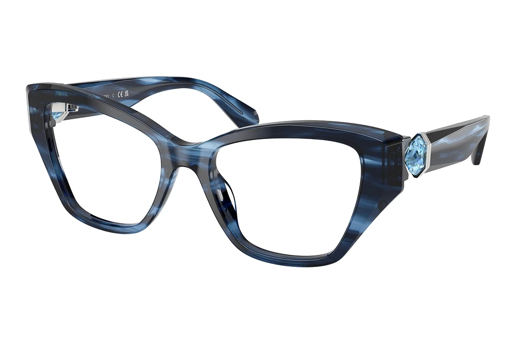 Swarovski SK2050U 1090 Striped Blue Swarovski SK2050U 1090 Striped Blue