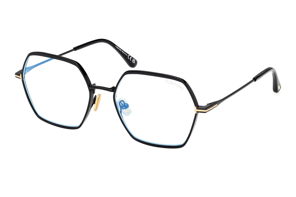 Tom Ford   FT6050-B 001 Glänzend Schwarz Tom Ford   FT6050-B 001 Glänzend Schwarz