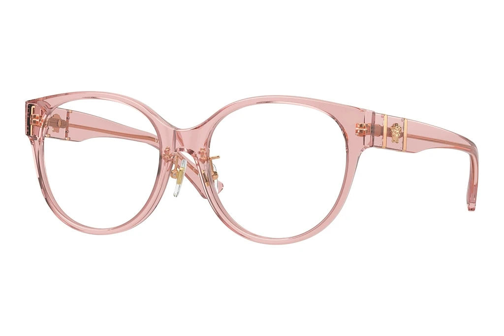 Versace   VE3351D 5434 Peach Transparent Versace   VE3351D 5434 Peach Transparent