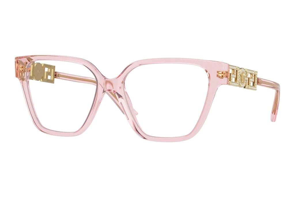 Versace   VE3358B 5472 Transparent Pink Versace   VE3358B 5472 Transparent Pink
