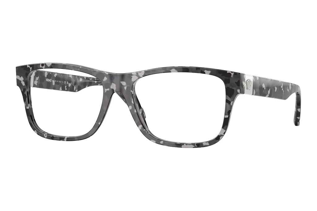 Versace VE3380 5546 Tortoise Grey Black Versace VE3380 5546 Tortoise Grey Black