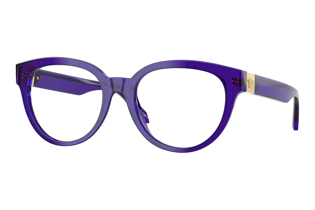 Versace VE3384 5545 Transparent Dark Violet Versace VE3384 5545 Transparent Dark Violet