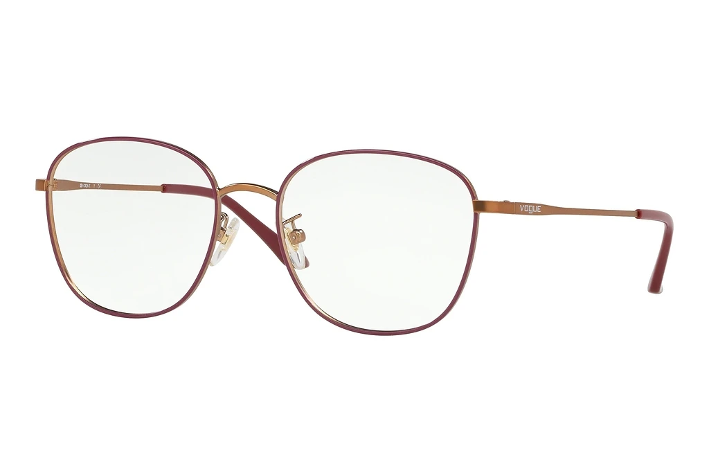 Vogue Eyewear   VO4124D 5089 Top Bordeaux/Matte Rose Gold Vogue Eyewear   VO4124D 5089 Top Bordeaux/Matte Rose Gold