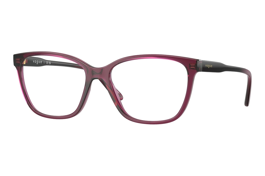 Vogue Eyewear   VO5518 2989 Transparent Dark Cherry Vogue Eyewear   VO5518 2989 Transparent Dark Cherry