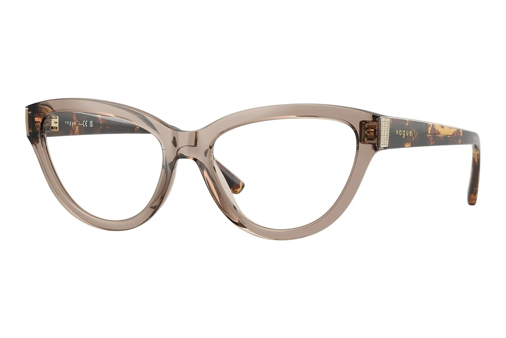 Vogue Eyewear   VO5610B 2940 Transparent Brown Vogue Eyewear   VO5610B 2940 Transparent Brown