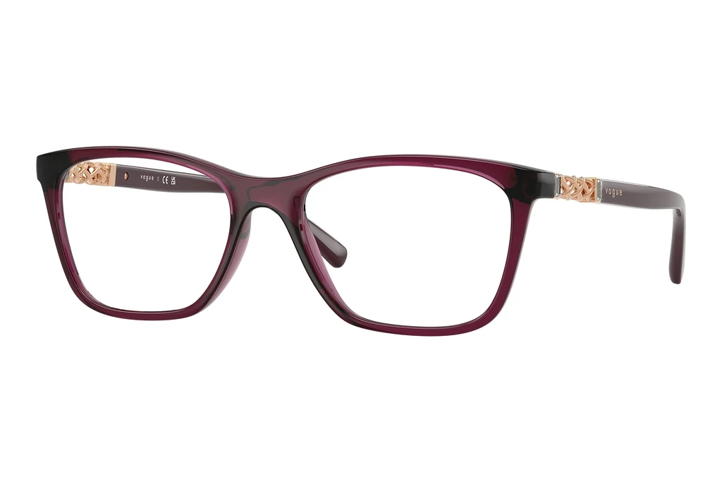 Vogue Eyewear   VO5632B 2989 Transparent Cherry Vogue Eyewear   VO5632B 2989 Transparent Cherry