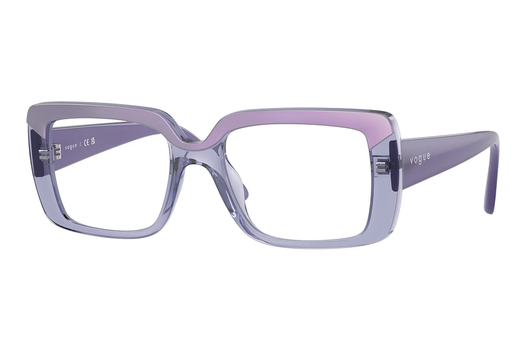 Vogue Eyewear   VO5636U 3223 Top Violet/Transparent Violet Vogue Eyewear   VO5636U 3223 Top Violet/Transparent Violet