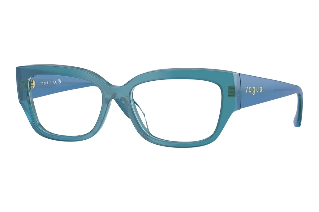 Vogue Eyewear   VO5639U 3237 Transparent Pearl Blue Vogue Eyewear   VO5639U 3237 Transparent Pearl Blue