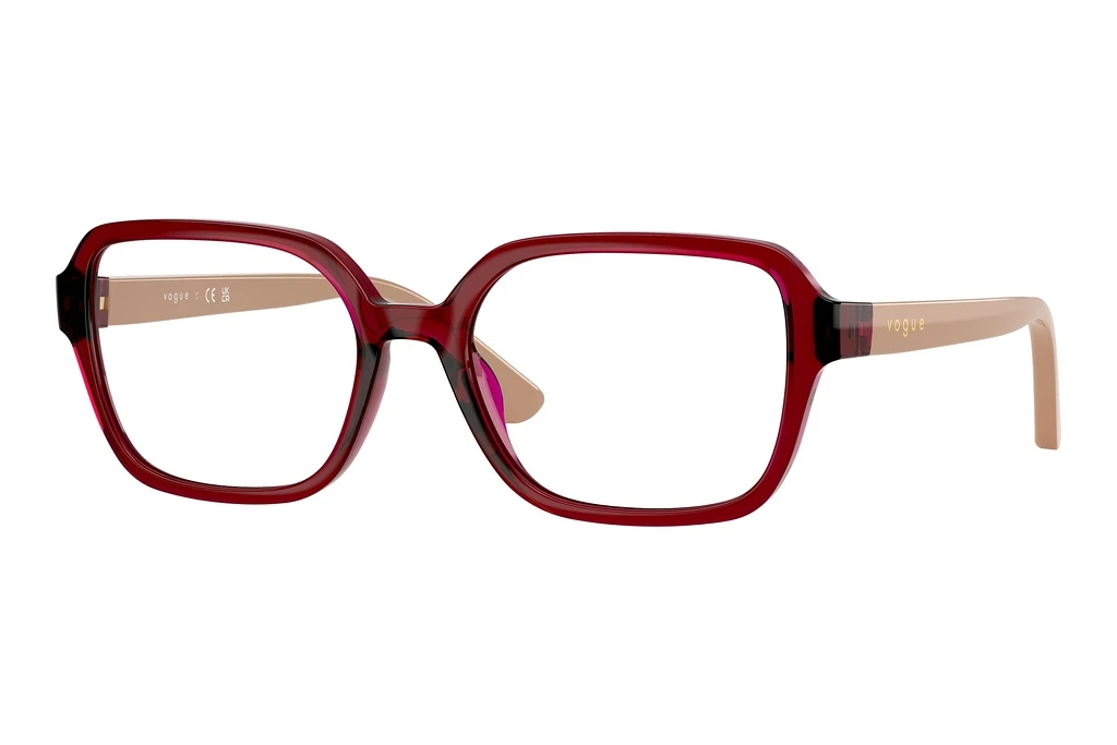 Vogue Eyewear   VY2032 3066 Transparent Dark Red Vogue Eyewear   VY2032 3066 Transparent Dark Red
