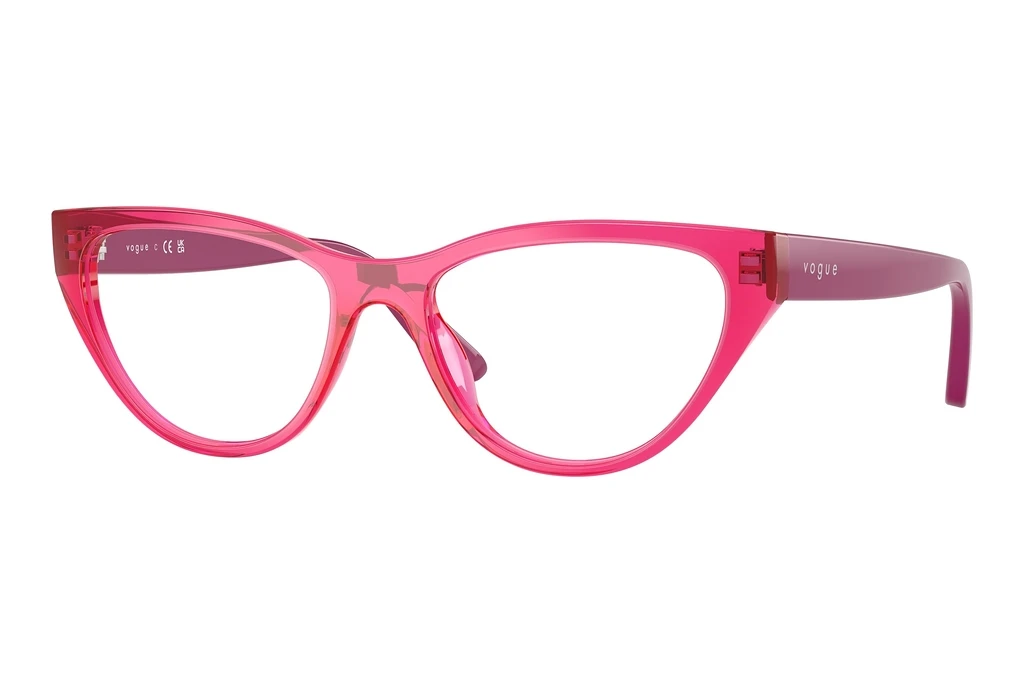 Vogue Eyewear   VY2035 3204 Transparent Fuchsia Vogue Eyewear   VY2035 3204 Transparent Fuchsia