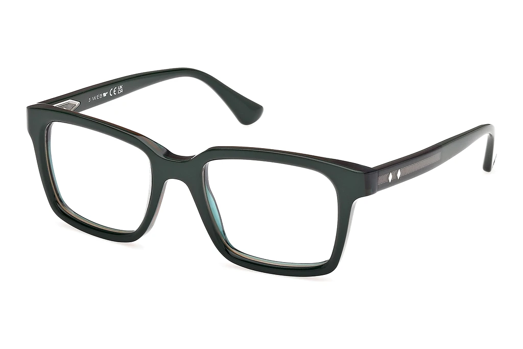 Web Eyewear   WE5452 098 Dunkelgrün/Einfarbig Web Eyewear   WE5452 098 Dunkelgrün/Einfarbig