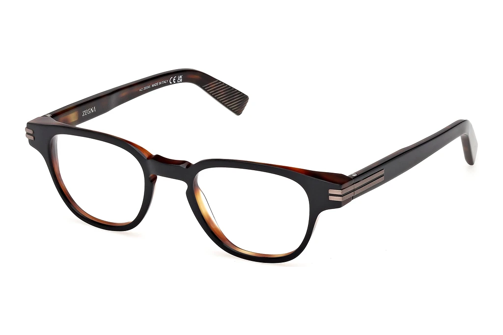 Zegna EZ5306 005 Schwarz/Havanna Zegna EZ5306 005 Schwarz/Havanna