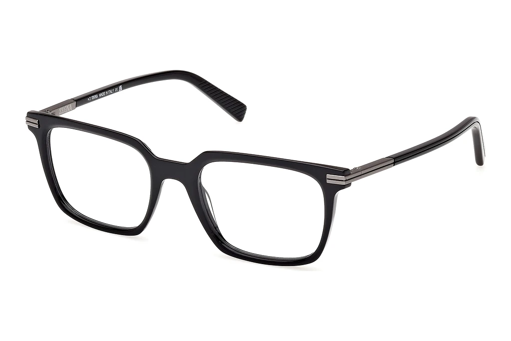 Zegna EZ5309 001 Glänzend Schwarz Zegna EZ5309 001 Glänzend Schwarz