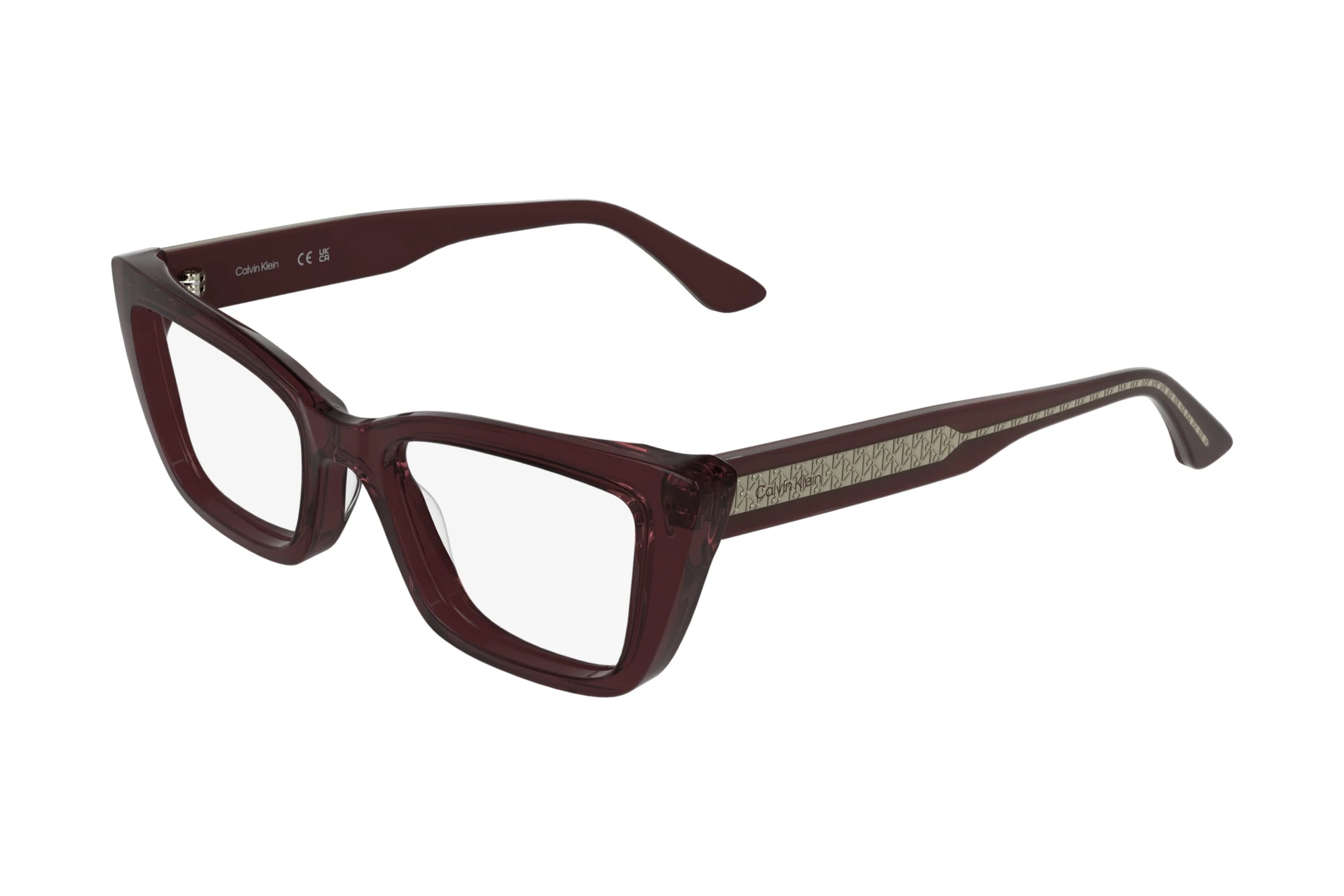 Calvin Klein CK25549 605 RED TRANSPARENT BURGUNDY Calvin Klein CK25549 605 RED TRANSPARENT BURGUNDY