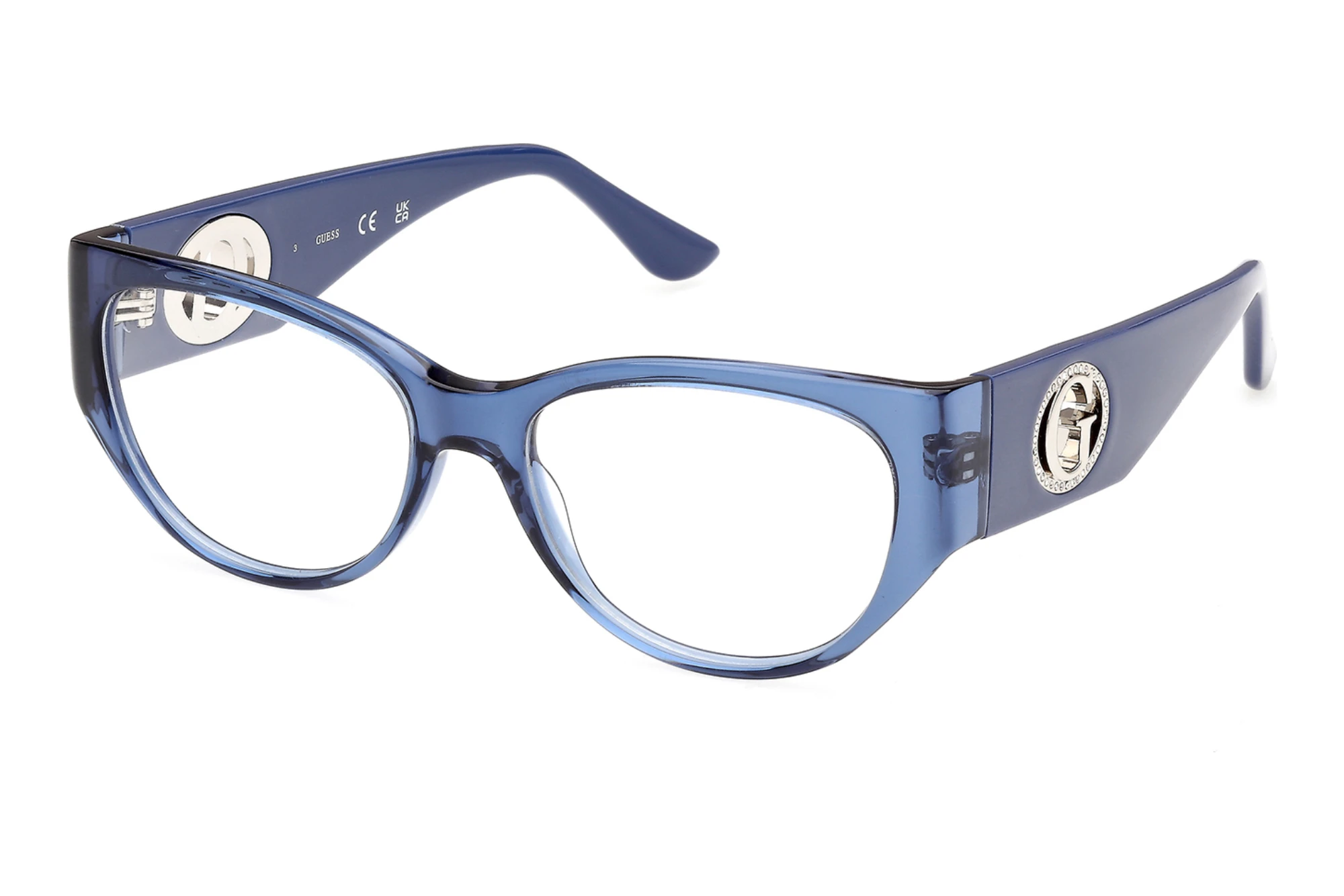 Guess GU50351 090 Glänzend Blau Guess GU50351 090 Glänzend Blau