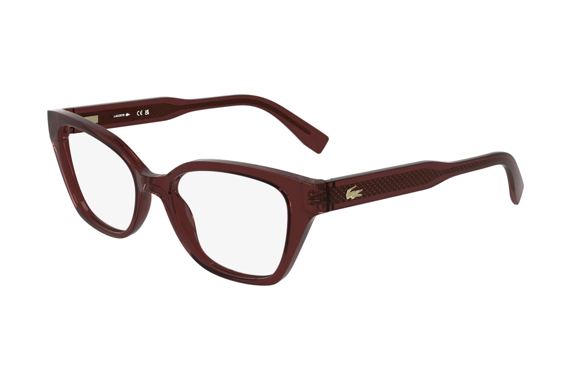 Lacoste L2983 N 601 TRANSPARENT BURGUNDY Lacoste L2983 N 601 TRANSPARENT BURGUNDY